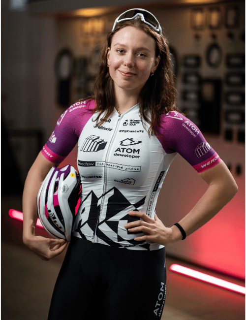 Linda Sítkova - kolarka MAT Atom Deweloper Wrocław
