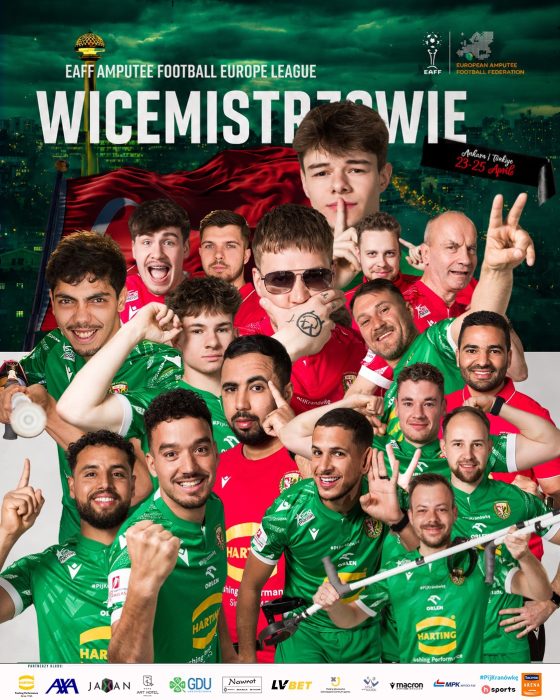 AMP Futbol Śląsk Wrocław wicemistrzem Ligi Europy