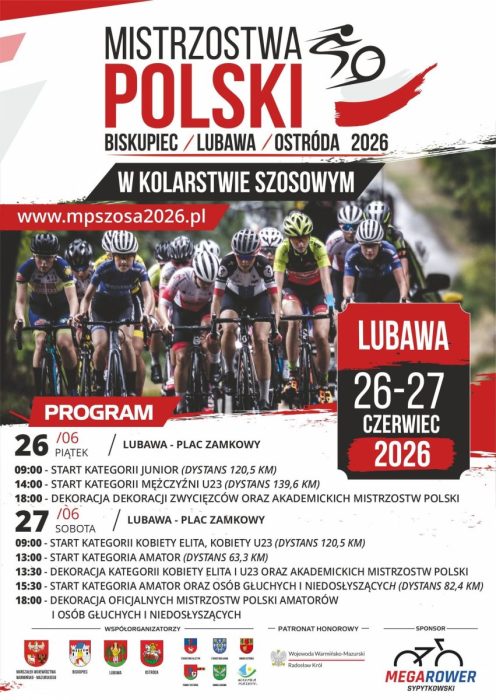 Lubawa Mistrzostwa Polski w kolarstwie szosowym 2026