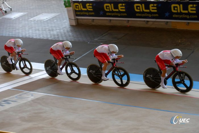 MAT Atom Developer z brązowym medalem mistrzostw Europy UEC Track Juniors & U23 2026 welodromie w niemieckim w Cottbus.